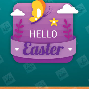 Intra απο ξύλο plywood 3mm-4mm πάχος - Πασχαλινή Ξύλινη Διακόσμηση Πακέτο  Cut Laser Δίασταση 15x15 cm INTRAFABR-117492387 - Image 4