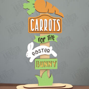 Intra απο ξύλο plywood 3mm-4mm πάχος - Πασχαλινή Ξύλινη Πινακίδα | Πασχαλινό περίπτερο | CNC Δίασταση 15x15 cm INTRAFABR-116147105 - Image 1