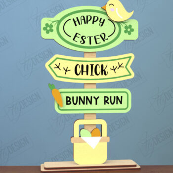 Intra απο ξύλο plywood 3mm-4mm πάχος - Πασχαλινές Ξύλινες Πινακίδες|Πασχαλινά σταντ Δίασταση 15x15 cm INTRAFABR-117197848 - Image 2