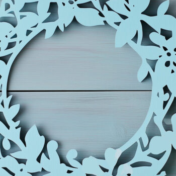 Intra απο ξύλο plywood 3mm-4mm πάχος - Πασχαλινά στεφάνια Laser Cut  Bundle Δίασταση 4x4 cm INTRAFABR-117646097 - Image 2