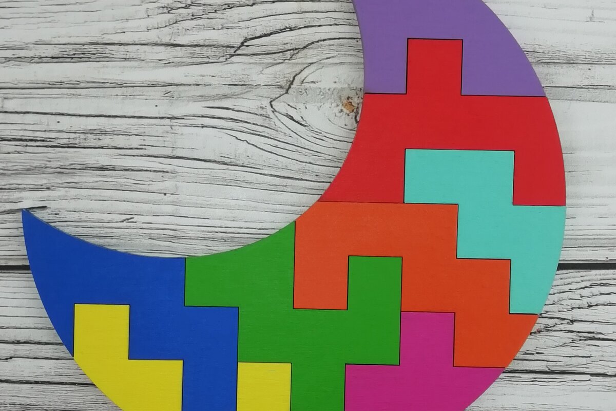 Intra απο ξύλο plywood 3mm-4mm πάχος - Εκπαιδευτικό παζλ για παιδιά Δίασταση 30x20 cm INTRAFABR-4618330