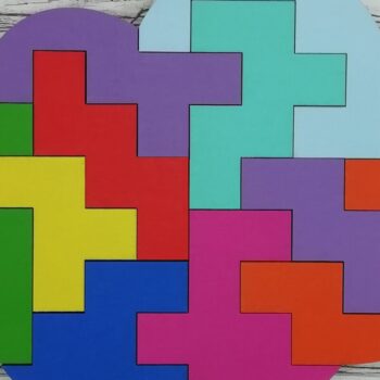 Intra απο ξύλο plywood 3mm-4mm πάχος - Εκπαιδευτικό παζλ για παιδιά Δίασταση 30x20 cm INTRAFABR-4618265 - Image 1