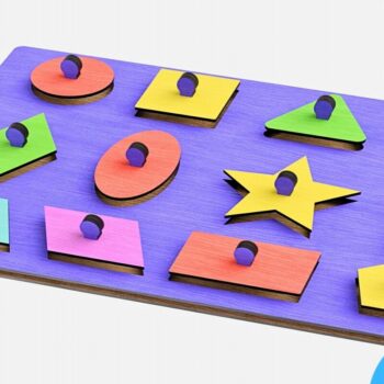 Intra απο ξύλο plywood 3mm-4mm πάχος - Εκπαιδευτικές φιγούρες για παζλ Montessori Δίασταση 290x200 cm INTRAFABR-117959436 - Image 1