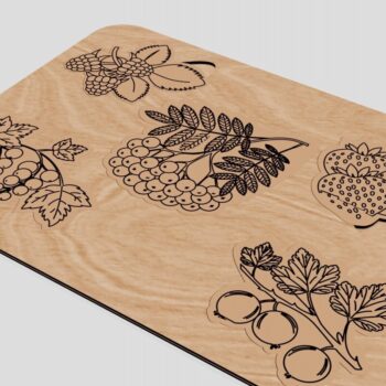 Intra απο ξύλο plywood 3mm-4mm πάχος - Εκπαιδευτικό παζλ για Baby Berries Δίασταση 300x216 cm INTRAFABR-117959593 - Image 6