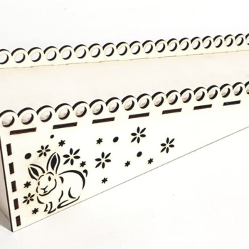 Intra απο ξύλο plywood 3mm-4mm πάχος - Δίσκος κύλισης αυγών, Ξύλινη ράμπα Δίασταση 30x20 cm INTRAFABR-67083172 - Image 2