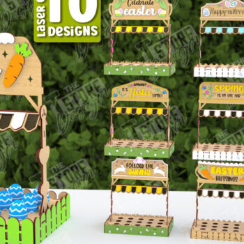 Intra απο ξύλο plywood 3mm-4mm πάχος - Στάση αυγών για το πασχαλινό πακέτο | Αυγοθήκη Δίασταση 15x15 cm INTRAFABR-118274290 - Image 1