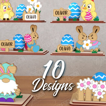 Intra απο ξύλο plywood 3mm-4mm πάχος - Στάση αυγών για το πασχαλινό πακέτο | Αυγοθήκη Δίασταση 15x15 cm INTRAFABR-116205606 - Image 1