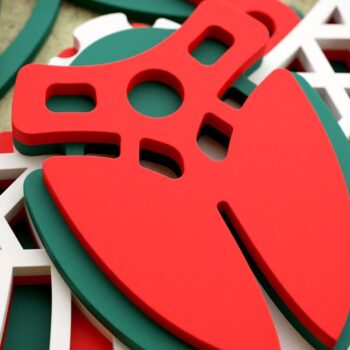 Intra απο ξύλο plywood 3mm-4mm πάχος - Αιγυπτιακός Σκαραβαίος |  αποκοπής με 3D επίπεδα Δίασταση 6x6 cm INTRAFABR-36556266 - Image 6