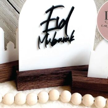 Intra απο ξύλο plywood 3mm-4mm πάχος - Eid Decor Bundle , Τζαμί Δίασταση 30x20 cm INTRAFABR-73132988 - Image 5