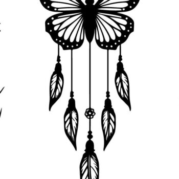 Intra απο ξύλο plywood 3mm-4mm πάχος - Κομψό Floral Border Design Δίασταση 40x50 cm INTRAFABR-123829711 - Image 3