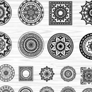 Intra απο ξύλο plywood 3mm-4mm πάχος - Κομψή δέσμη με floral πάνελ  Δίασταση 6x6 cm INTRAFABR-125246499