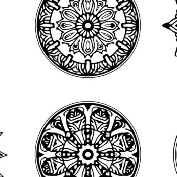 Intra απο ξύλο plywood 3mm-4mm πάχος - Κομψή δέσμη με floral πάνελ  Δίασταση 6x6 cm INTRAFABR-125246499 - Image 6