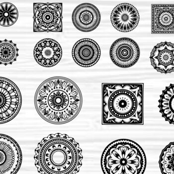 Intra απο ξύλο plywood 3mm-4mm πάχος - Κομψή δέσμη με floral πάνελ  Δίασταση 6x6 cm INTRAFABR-125243767 - Image 1