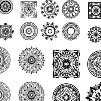 Intra απο ξύλο plywood 3mm-4mm πάχος - Κομψή δέσμη με floral πάνελ  Δίασταση 6x6 cm INTRAFABR-125244138 - Image 3