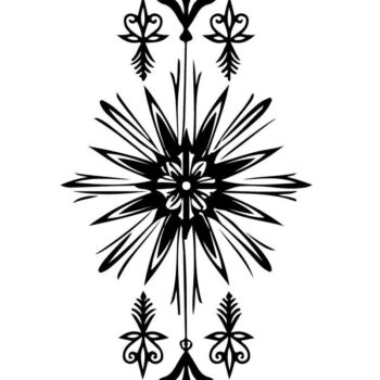 Intra απο ξύλο plywood 3mm-4mm πάχος - Κομψό Σετ Σχεδιασμού Κομψών Λουλουδιών Δίασταση 20x25 cm INTRAFABR-123821927 - Image 2