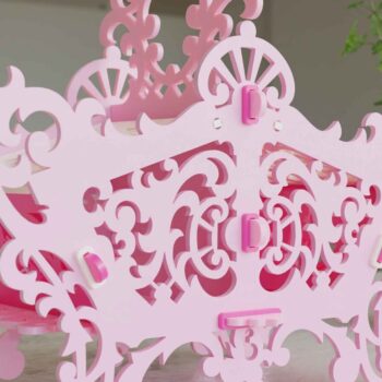 Intra απο ξύλο plywood 3mm-4mm πάχος - Κομψό Laser Cut Box Κουτί δώρου Δίασταση 20x20 cm INTRAFABR-110658360 - Image 7