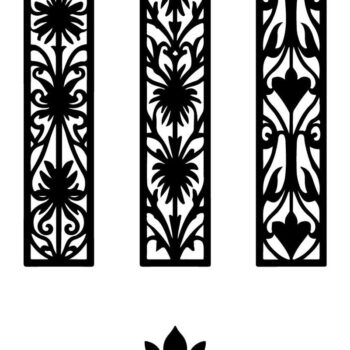 Intra απο ξύλο plywood 3mm-4mm πάχος - Κομψά σχέδια πάνελ κοπής με λέιζερ Δίασταση 30x30 cm INTRAFABR-125204555 - Image 5