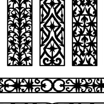 Intra απο ξύλο plywood 3mm-4mm πάχος - Κομψά σχέδια πάνελ κοπής με λέιζερ Δίασταση 30x30 cm INTRAFABR-125204555 - Image 7