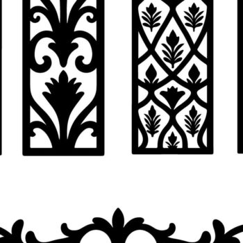 Intra απο ξύλο plywood 3mm-4mm πάχος - Κομψά σχέδια πάνελ κοπής με λέιζερ Δίασταση 30x30 cm INTRAFABR-125204555 - Image 8