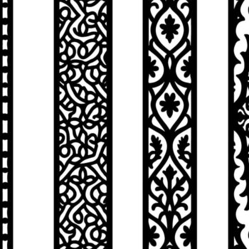 Intra απο ξύλο plywood 3mm-4mm πάχος - Κομψό σετ πάνελ κοπής με λέιζερ Δίασταση 20x25 cm INTRAFABR-125387917 - Image 4