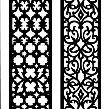 Intra απο ξύλο plywood 3mm-4mm πάχος - Κομψό σετ πάνελ κοπής με λέιζερ Δίασταση 20x25 cm INTRAFABR-125387984 - Image 2