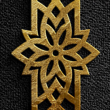 Intra απο ξύλο plywood 3mm-4mm πάχος - Κομψά πάνελ κοπής με λέιζερ Δίασταση 3x3 cm INTRAFABR-119459435 - Image 2