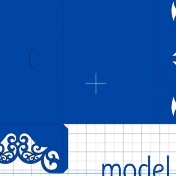 Intra απο ξύλο plywood 3mm-4mm πάχος - Κομψό πρότυπο προσκλητηρίου γάμου Δίασταση 127x178 cm INTRAFABR-32850095 - Image 7