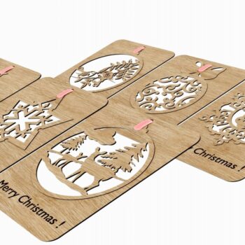 Intra απο ξύλο plywood 3mm-4mm πάχος - Enchanting Cottage Delights Laser-Cut Δίασταση 140x100 cm INTRAFABR-117963096 - Image 6