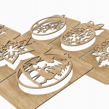 Intra απο ξύλο plywood 3mm-4mm πάχος - Enchanting Cottage Delights Laser-Cut Δίασταση 140x100 cm INTRAFABR-117963096 - Image 7