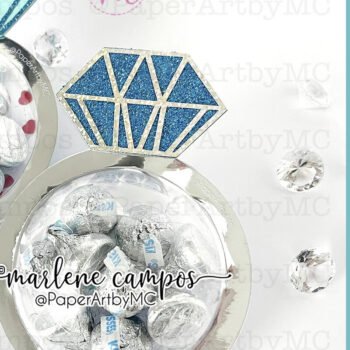 Intra απο ξύλο plywood 3mm-4mm πάχος - Θόλος θήκης δαχτυλιδιού αρραβώνων Δίασταση 20x20 cm INTRAFABR-57911521 - Image 1