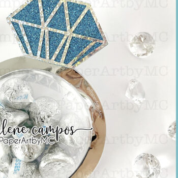 Intra απο ξύλο plywood 3mm-4mm πάχος - Θόλος θήκης δαχτυλιδιού αρραβώνων Δίασταση 20x20 cm INTRAFABR-57911521 - Image 2