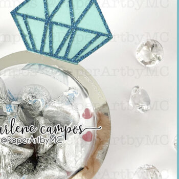 Intra απο ξύλο plywood 3mm-4mm πάχος - Θόλος θήκης δαχτυλιδιού αρραβώνων Δίασταση 20x20 cm INTRAFABR-57911521 - Image 3