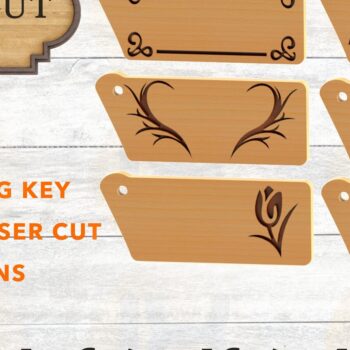 Intra απο ξύλο plywood 3mm-4mm πάχος - Μπρελόκ χαρακτικής για  Δίασταση 4x4 cm INTRAFABR-82659155 - Image 1