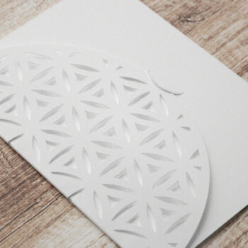 Intra απο ξύλο plywood 3mm-4mm πάχος - Πρότυπο φακέλου Sacred Pattern  Δίασταση 20x20 cm INTRAFABR-61281022 - Image 6