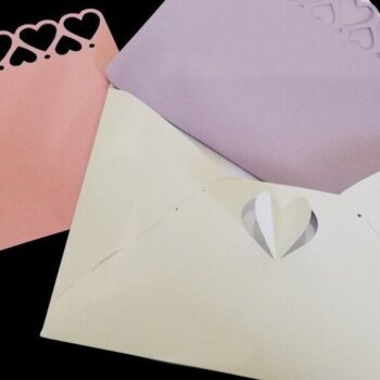 Intra απο ξύλο plywood 3mm-4mm πάχος - Φάκελος με κούμπωμα καρδιάς + BONUS Δίασταση 4x13 cm INTRAFABR-32861473 - Image 4