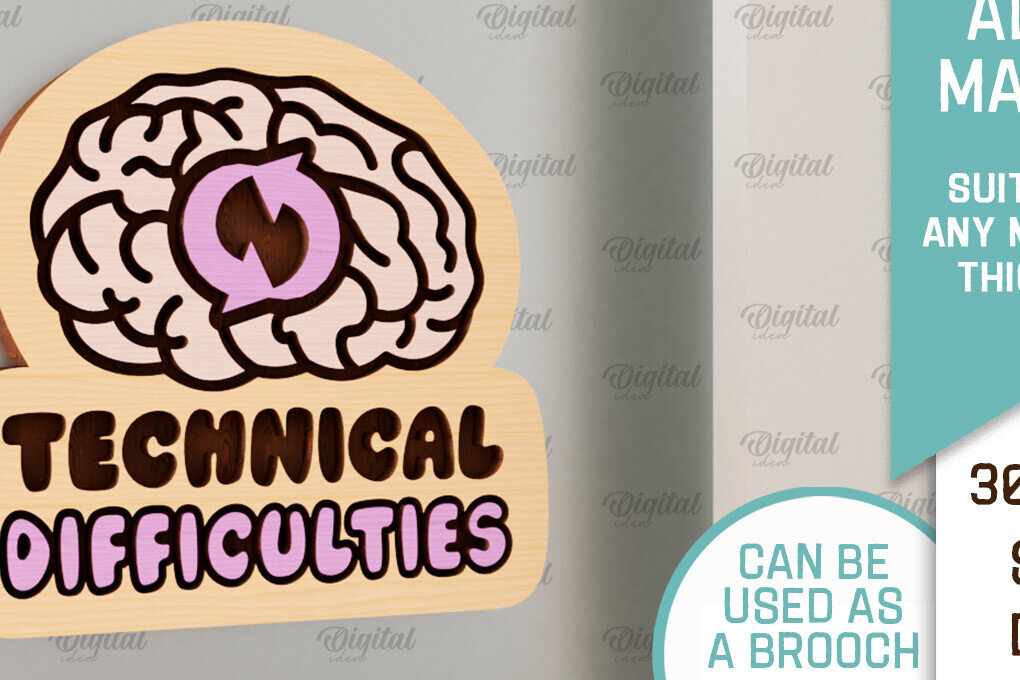 Intra απο ξύλο plywood 3mm-4mm πάχος - Απο με μαγνήτη προειδοποίησης επιληψίας Δίασταση 30x20 cm INTRAFABR-103999117