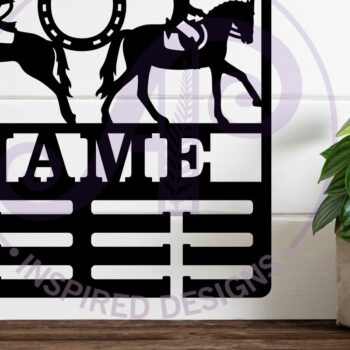 Intra απο ξύλο plywood 3mm-4mm πάχος - Ιππική Γυναίκα Κάτοχος Μεταλλίου Όνομα  Δίασταση 30x20 cm INTRAFABR-114634559 - Image 2