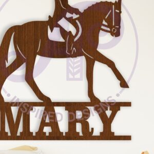 Intra απο ξύλο plywood 3mm-4mm πάχος - Ιππασία Ιππασίας Όνομα  Δίασταση 30x20 cm INTRAFABR-107589840