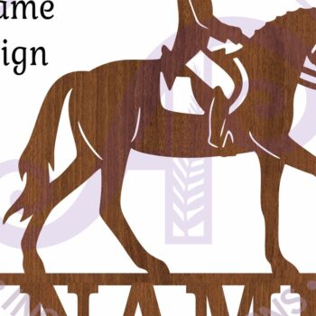 Intra απο ξύλο plywood 3mm-4mm πάχος - Ιππασία Ιππασίας Όνομα  Δίασταση 30x20 cm INTRAFABR-107589840 - Image 4