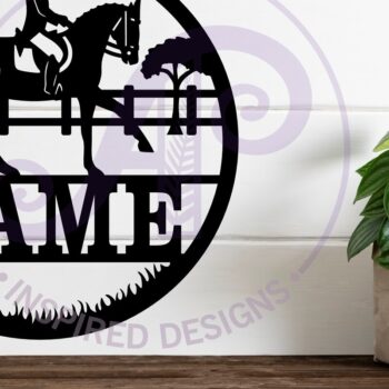 Intra απο ξύλο plywood 3mm-4mm πάχος - Ιππασία Ιππασία Όνομα Wall Art Δίασταση 40x50 cm INTRAFABR-114634620 - Image 2