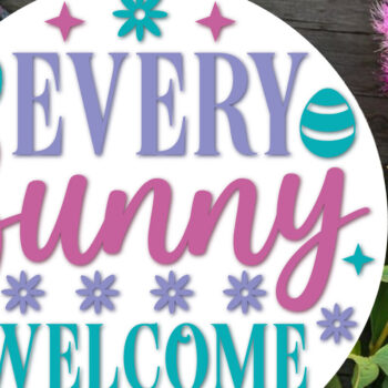 Intra απο ξύλο plywood 3mm-4mm πάχος - Κάθε λαγουδάκι καλωσορίζει το Πάσχα της πόρτας Δίασταση 4x4 cm INTRAFABR-118043975 - Image 4