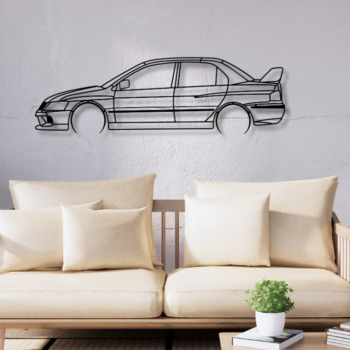 Intra απο ξύλο plywood 3mm-4mm πάχος - Evolution Laser Cut Car Silhouette Δίασταση 20x20 cm INTRAFABR-114285532 - Image 1