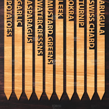 Intra απο ξύλο plywood 3mm-4mm πάχος - Extra Wooden Garden Stakes Δίασταση 20x20 cm INTRAFABR-125320192 - Image 1