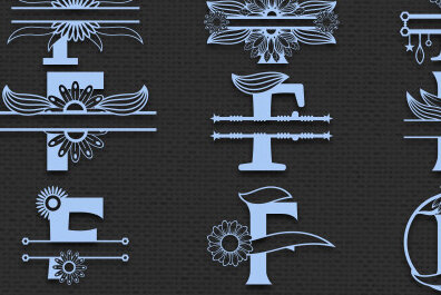 Intra απο ξύλο plywood 3mm-4mm πάχος - ΣΤ Γράμμα Αλφάβητο Μονόγραμμα Χαρτί κοπής Δίασταση 30x20 cm INTRAFABR-55866032