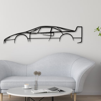 Intra απο ξύλο plywood 3mm-4mm πάχος - F40 Πρότυπο αυτοκινήτου κοπής με λέιζερ Dxf Δίασταση 20x20 cm INTRAFABR-112750622 - Image 1