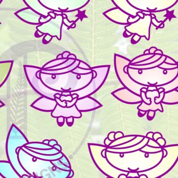 Intra απο ξύλο plywood 3mm-4mm πάχος - Fairy Cut out Layer Cut File Bundle Δίασταση 30x20 cm INTRAFABR-68854209 - Image 1