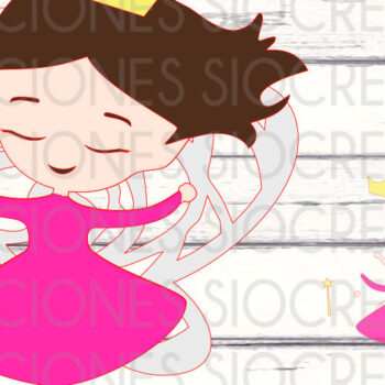 Intra απο ξύλο plywood 3mm-4mm πάχος - Fairy, Fantasy 3d Δίασταση 20x20 cm INTRAFABR-75771058 - Image 2