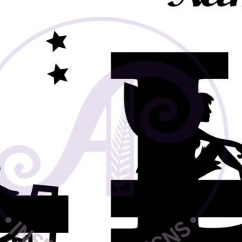 Intra απο ξύλο plywood 3mm-4mm πάχος - Fairy Letter L Μονόγραμμα Cut Δίασταση 30x20 cm INTRAFABR-69040803 - Image 2