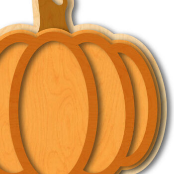 Intra απο ξύλο plywood 3mm-4mm πάχος - Fall Door Hanger , Fall Laser Decor Δίασταση 15x15 cm INTRAFABR-15985598 - Image 1