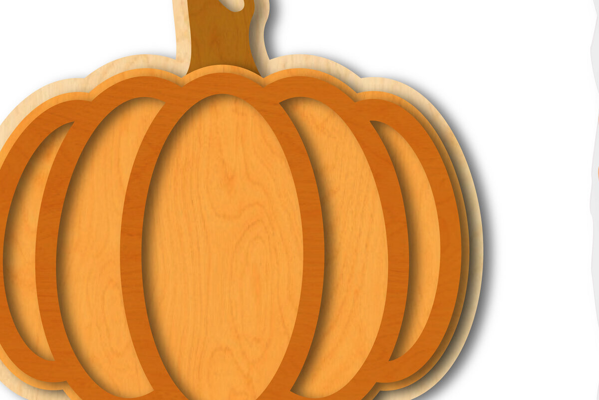 Intra απο ξύλο plywood 3mm-4mm πάχος - Fall Door Hanger , Fall Laser Decor Δίασταση 15x15 cm INTRAFABR-15985598